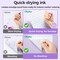 Ohuhu Brush & Fineliner Dual Tips Colored Drawing Pens, 12 Colors Waterproof & Alcohol-proof Calligraphy Brush Micro Pens for Adults, Artists & Beginners Drawing Sketching Bullet Journal Outlining